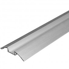 Προφίλ Αλουμινίου Ασημί Επίτοιχο Οβάλ 1m για ταινία LED Χωρίς Κάλυμμα 30-0520